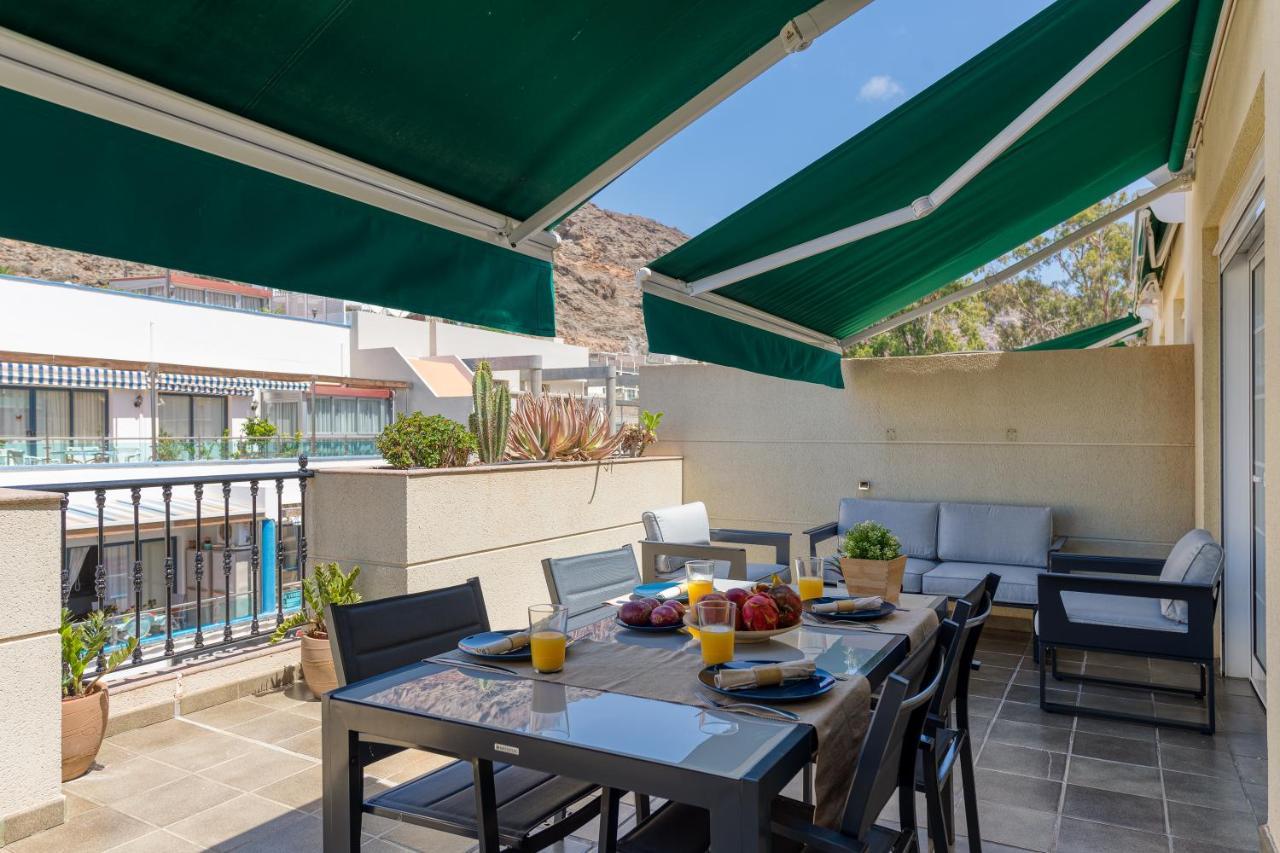 Apartamento Amarre Moon Puerto De Mogan Exterior foto