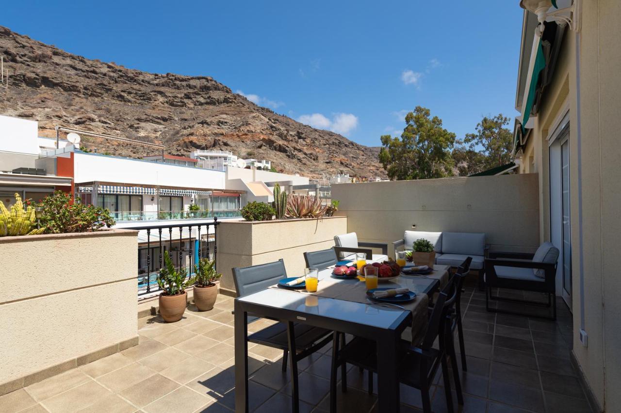 Apartamento Amarre Moon Puerto De Mogan Exterior foto
